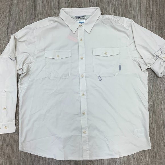 Columbia Other - Omni-Shade Long Sleeve 40 UPF Sun Protection Stone